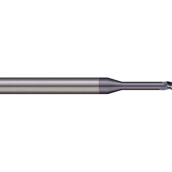 Ball End Mill, Uncoated, 2