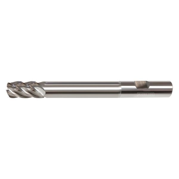 Corner Radius End Mill, Carbide, 57.00mm L