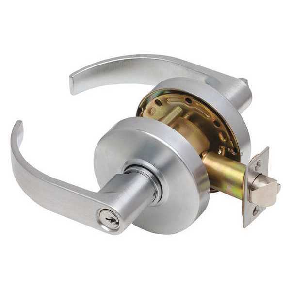 Door Lever Lockset, Mechanical, Entrance