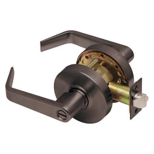 Door Lever Lockset, Mechanical, Privacy
