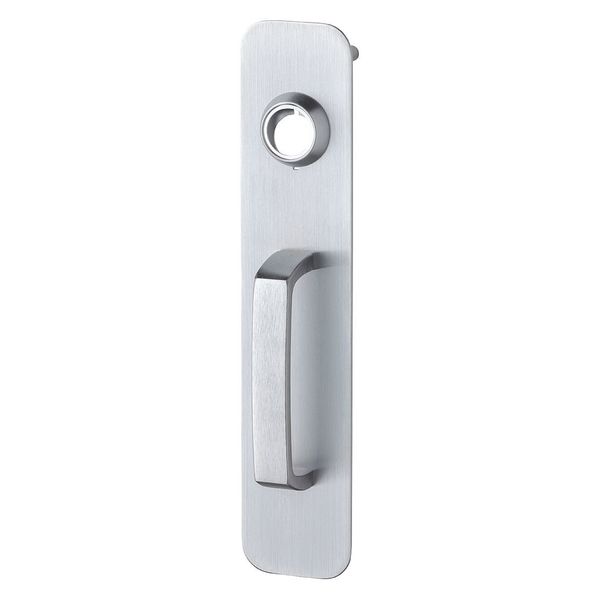 Handle Pull Plate, Satin Chrome, 3