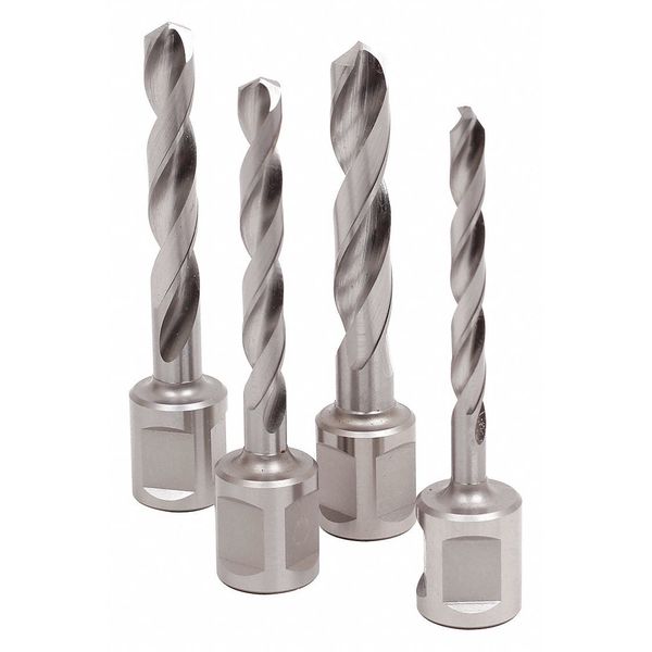 Twist Drill Bit Sets, HSS Material, 4 pcs.