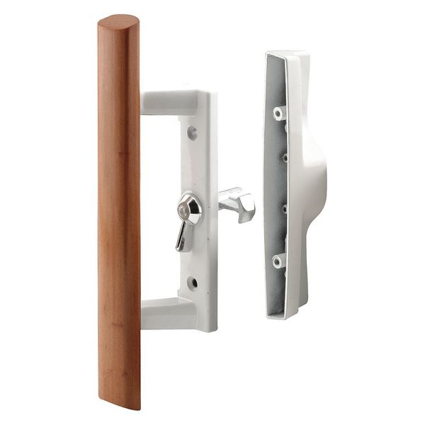 Patio Door Handle Set, Dull