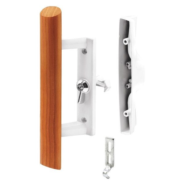 Patio Door Handle Set, Dull