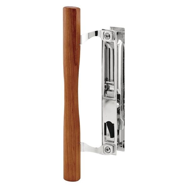 Patio Door Handle Set, Polished Chrome