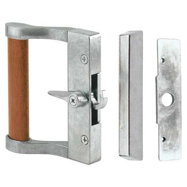 Patio Door Handle Set, Dull