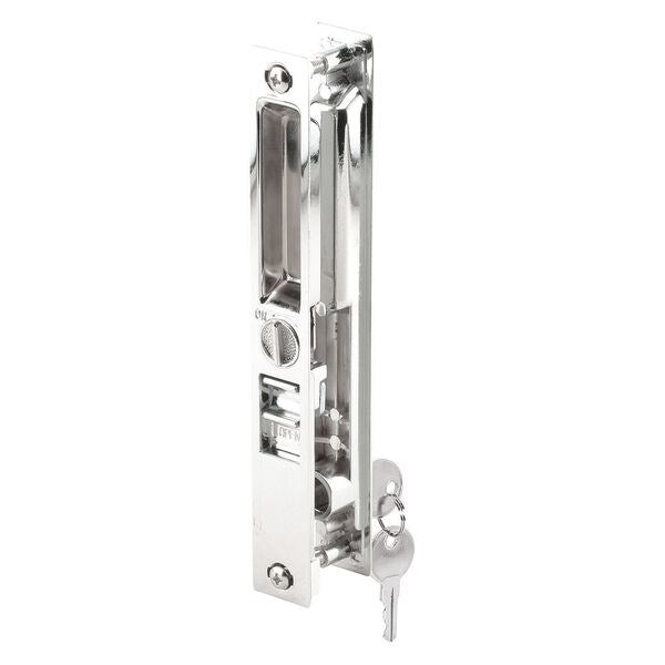 Patio Door Handle Set, Polished Chrome
