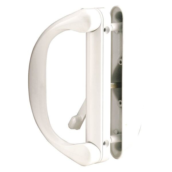 Patio Door Handle Set, Powder Coated