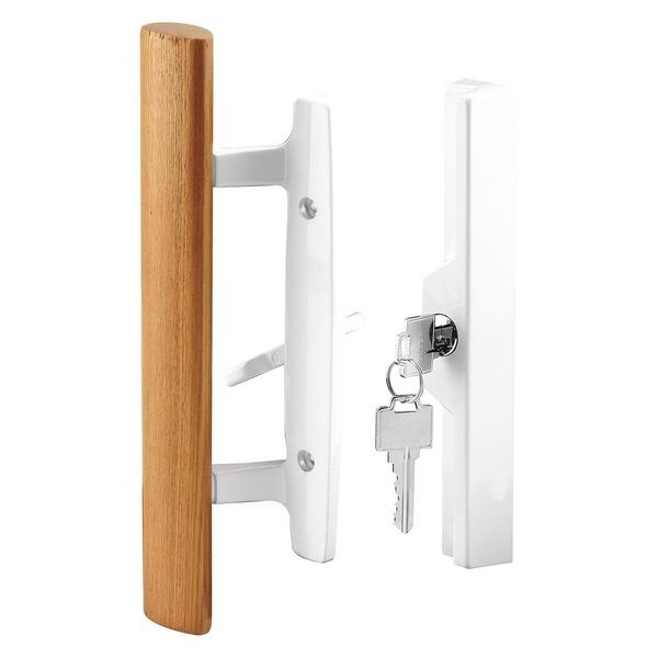 Patio Door Handle Set, Dull
