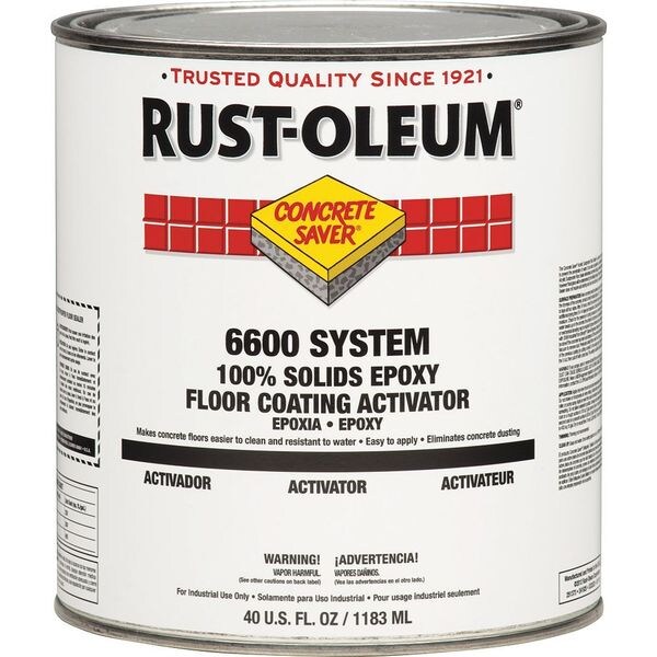 40 oz Paint Activator, High Gloss Finish, Clear, Solvent Base