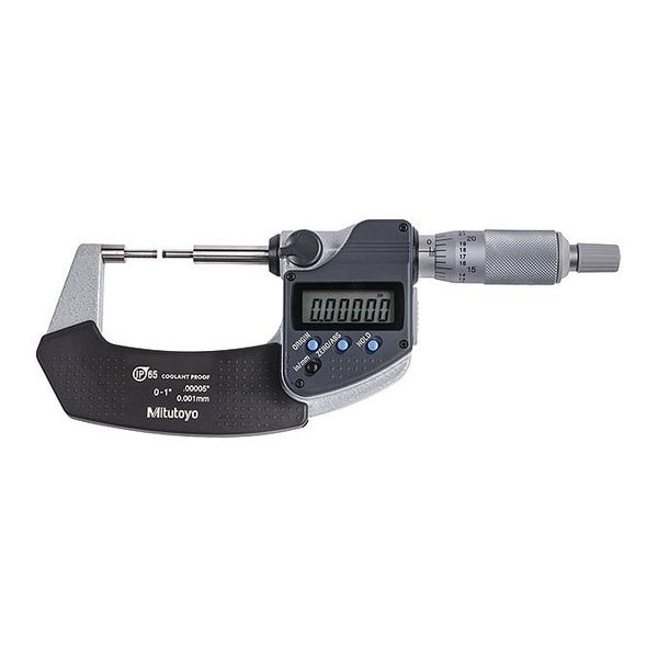 Spline Micrometer, Ratchet Thimble