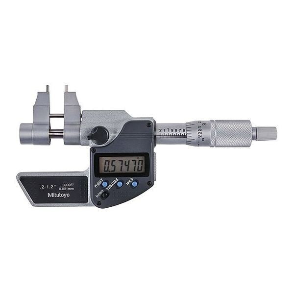 Caliper Micrometer, Ratchet Thimble