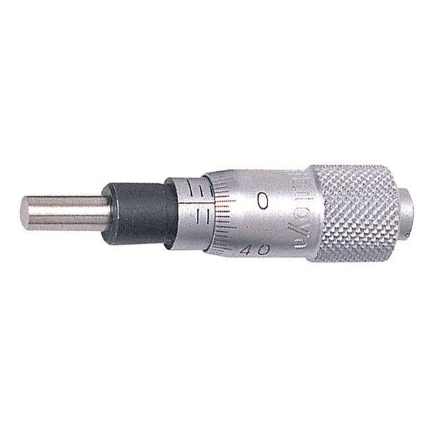 Micrometer Head, 0 to 13mm Range, Steel