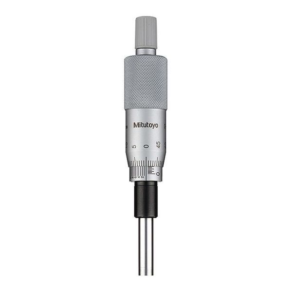 Micrometer Head, 0 to 25mm Range, Steel