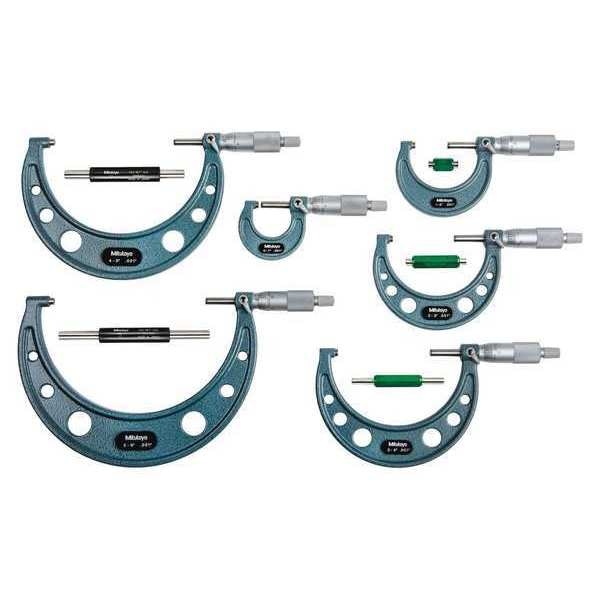 Outside Micrometer Set, 0 - 6