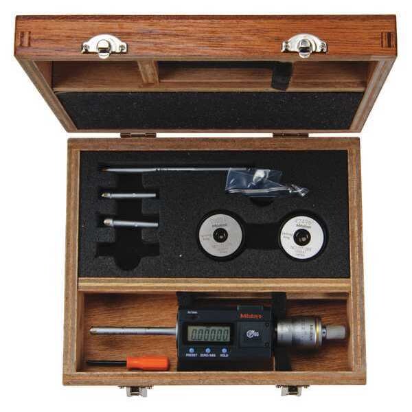 Digital Outside Micrometer Set, Ratchet