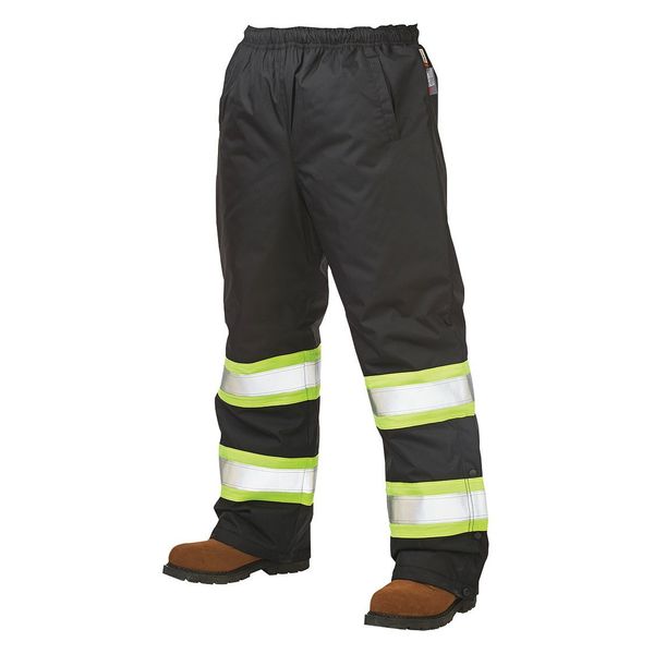 High Visibility Pants, Black, Unisex