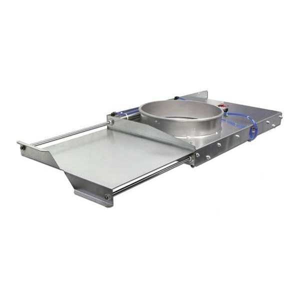 Auto Blastgate, Galvanized Steel, 14 5/8 in W, 23 43/64 in L