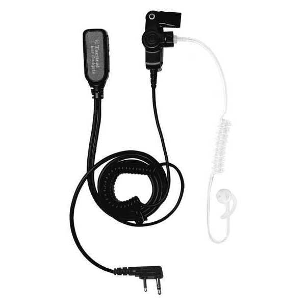 Long Tube Lapel Microphone, Black