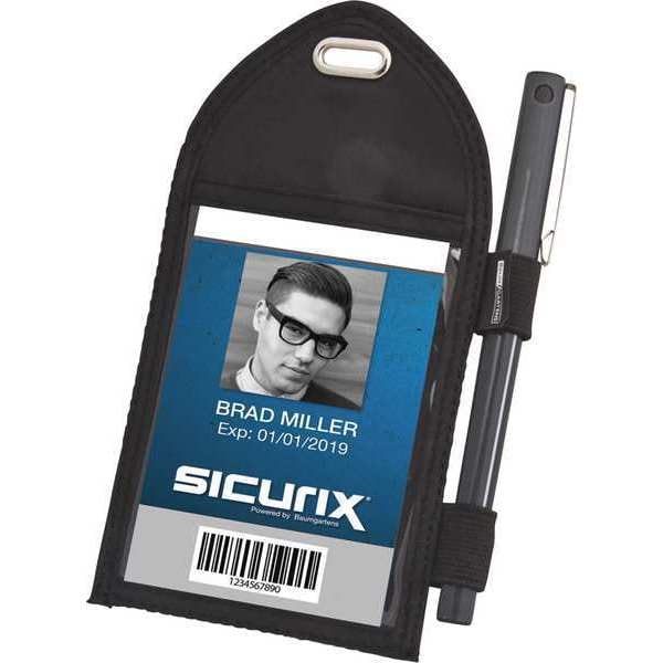 ID Badge Holder, Vertical, PK12