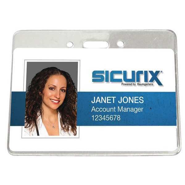 Government Badge Holder, Horizontal, PK50