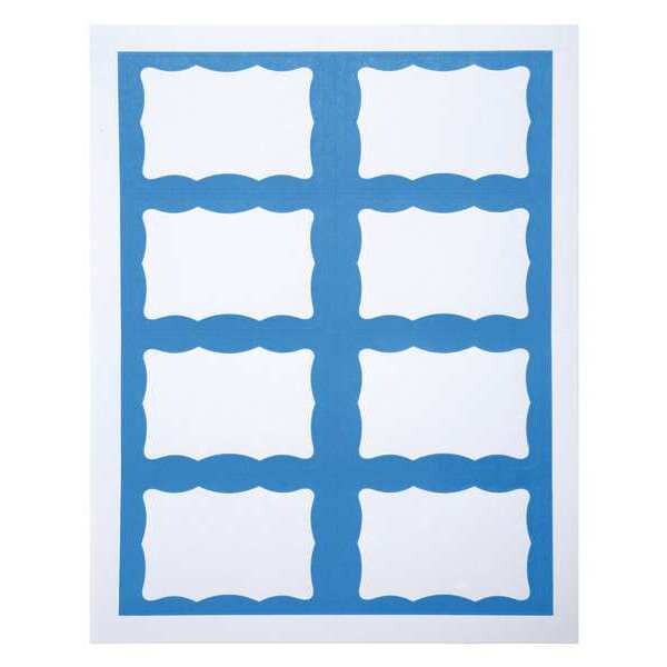 ID Adhesive Badge, Adhesive, PK200