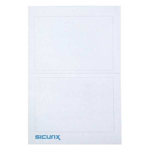 ID Adhesive Badge, Adhesive, PK600