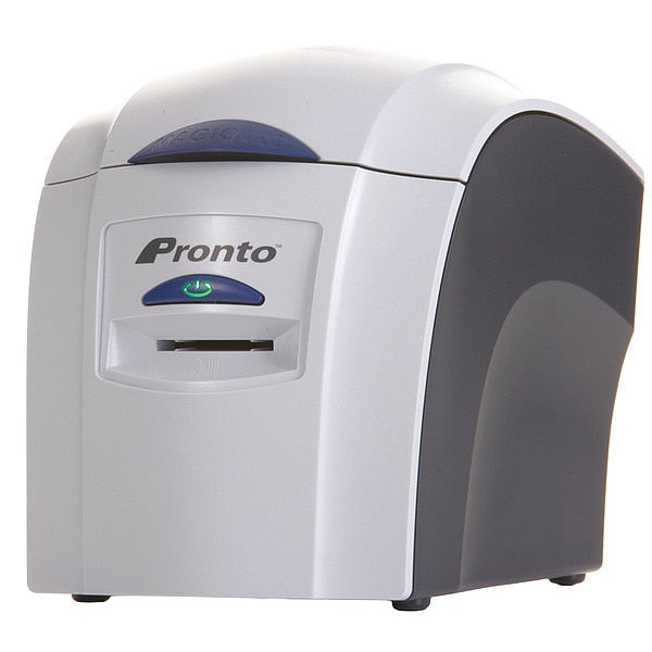 ID Card Printer, White, For PC or MAC