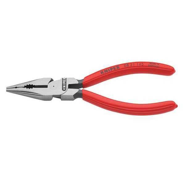 6 in Needle Nose Plier, Side Cutter Dipped Handle