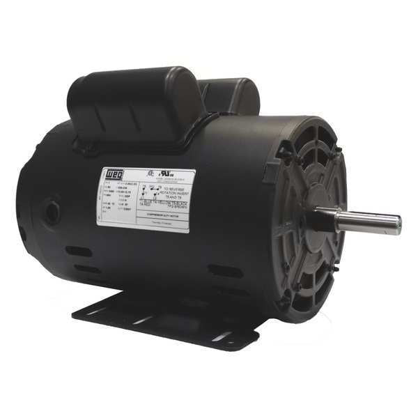 Air Compressor Motor, 5 HP, Frame 56H