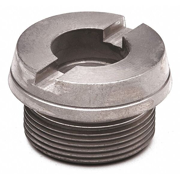 Hydrant Face Nut, Brass, Silver