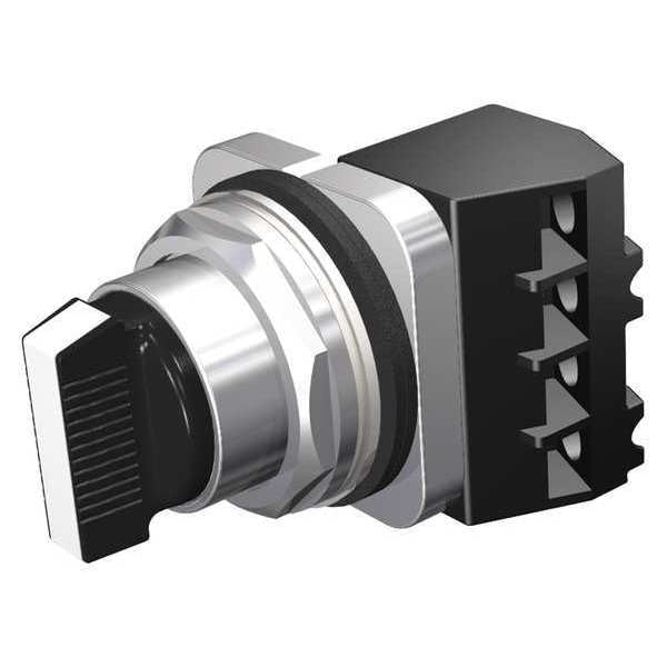 Non-Illuminated Selector Switch, Black