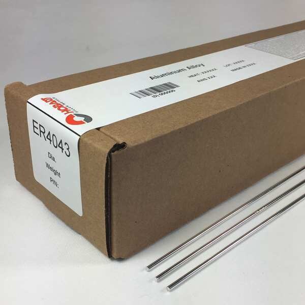 TIG Welding Rod, 3/32'' dia., 36'' L, 10 lb