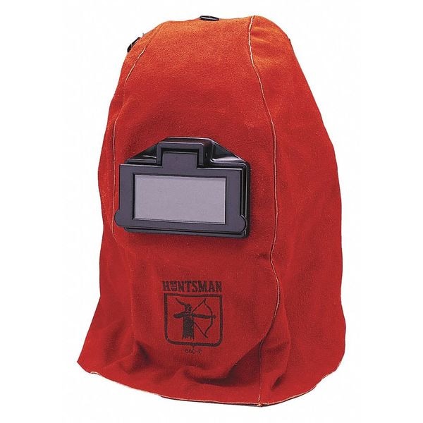 Leather Welding Helmet, 2x4.25 Lift Frnt Special Helmet, BRN