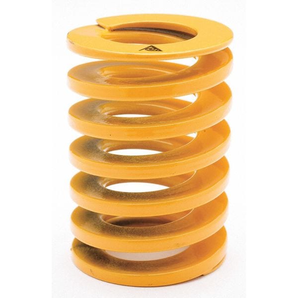 Die Spring, Yellow, Overall 2-9/16