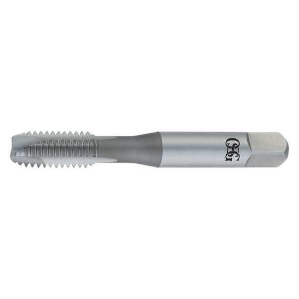 Spiral Point Tap, #6-32, Plug, UNC, 2 Flutes, TiN