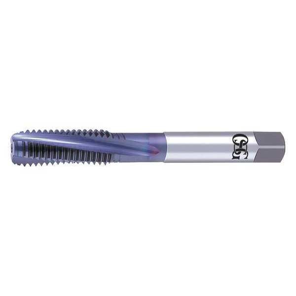 Spiral Flute Tap, #6-32, Modified Bottoming, V, 3 Flutes