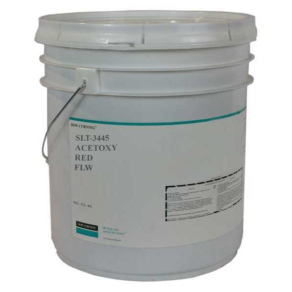 Sealant, 25 kg, Pail, Red, RTV Silicone Base