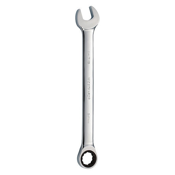Ratcheting Wrench, Combination, SAE, 1-7/8