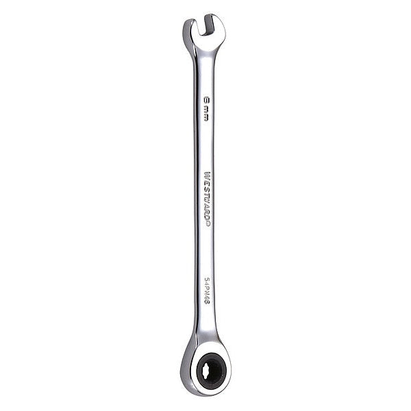 Ratcheting Wrench, Combination, Metric, 6mm