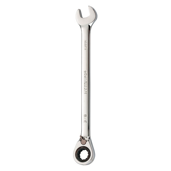 Ratcheting Wrench, Combination, SAE, 3/8
