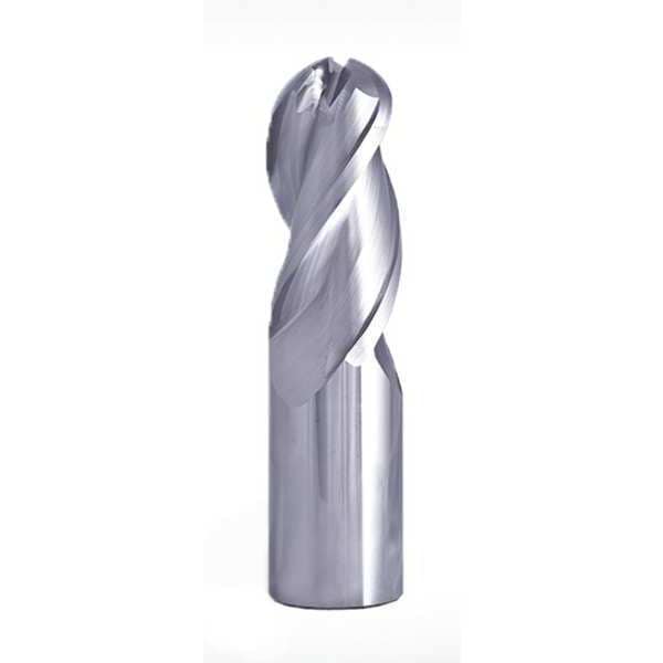 Ball End Mill, Uncoated, 0.250