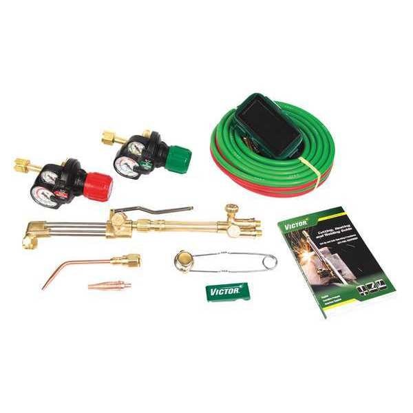 Cutting Outfit, Journeyman II EDGE 2.0 Series, Acetylene, Welds Up To 3 in