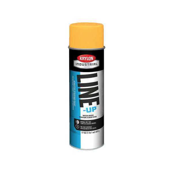 Athletic Field Striping Paint, 17 oz., Athletic Orange, Water -Based