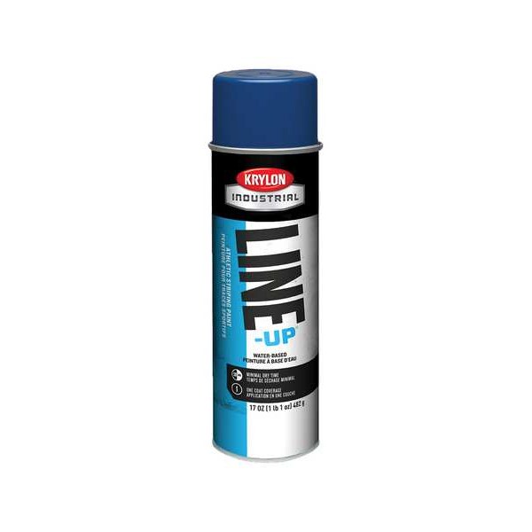 Athletic Field Striping Paint, 17 oz., Athletic Navy, Water -Based