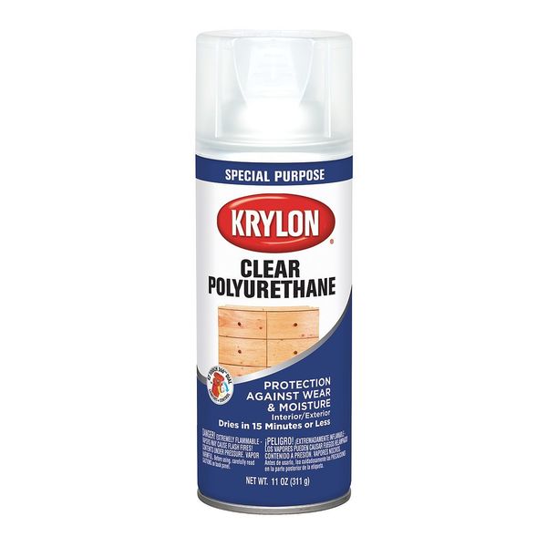 Spray Paint, Clear, Gloss, 11 oz.