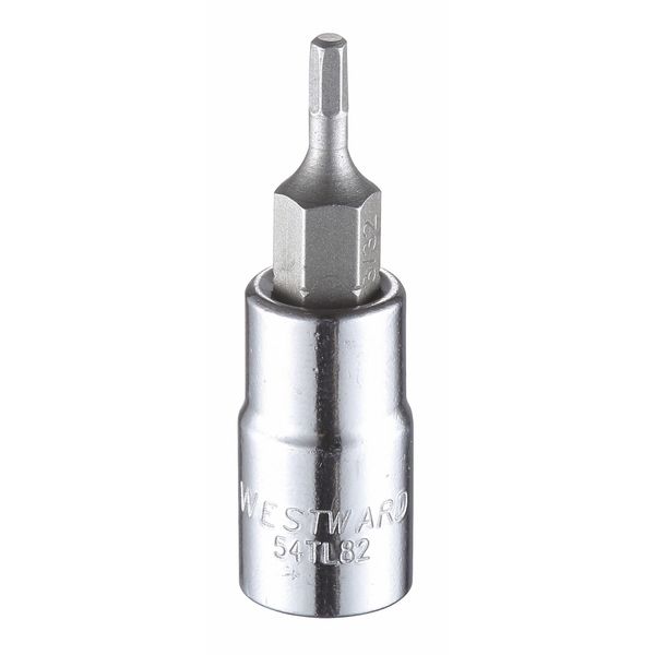 3/32 in Tip, Socket Bit, SAE 1/4 in Drive