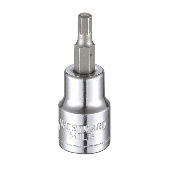 4.5 mm Tip, Socket Bit, Metric 3/8 in Drive