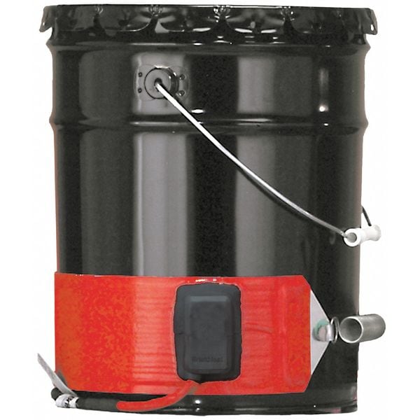 Drum/Pail Heater, Silicone Rubber, 120VAC, 5 Gallon, 550W, 35