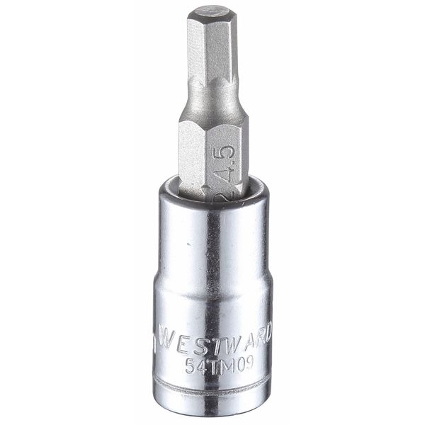 4.5 mm Tip, Socket Bit, Metric 1/4 in Drive